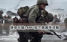 使命召唤14M1加兰德属性详解