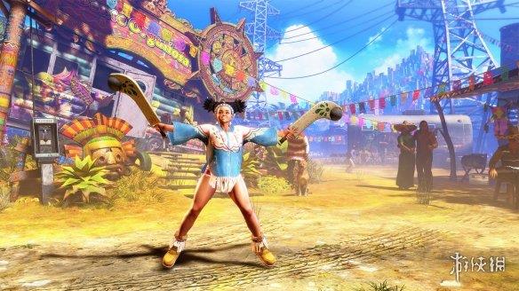 相扑壮汉vs天真少女！《街头霸王6》开发者对战演示!