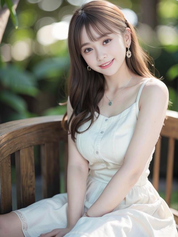 游侠AI站：白衣少女仙气飘飘 AI带你找回初恋的感觉
