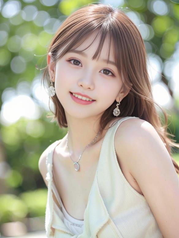 游侠AI站：白衣少女仙气飘飘 AI带你找回初恋的感觉