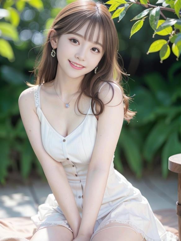游侠AI站：白衣少女仙气飘飘 AI带你找回初恋的感觉