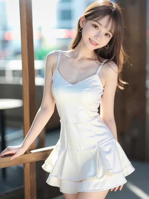游侠AI站：白衣少女仙气飘飘 AI带你找回初恋的感觉