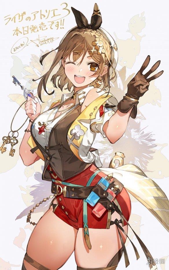 《莱莎的炼金工房3》今天正式发售！发售贺图公开