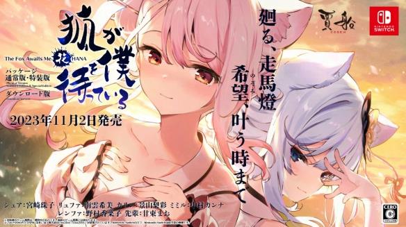 视觉小说《狐狸在等我：花》发售日公开！支持中文