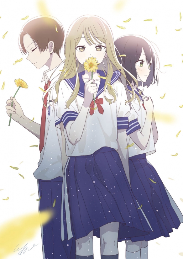 人气漫画《前辈是伪娘》确定TV动画化！作者绘制贺图