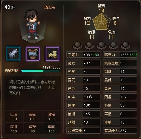 《大侠立志传》剑痴怎么打？剑痴打法及天赋分享