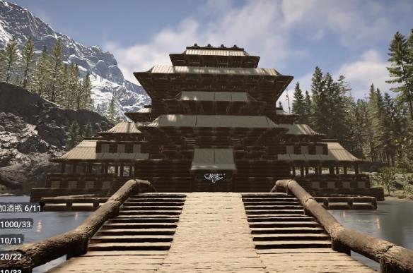 《森林之子》古风建筑教学  怎么搭建古建筑？