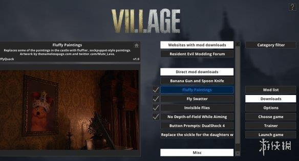 《生化危机8：村庄》MOD管理器FluffyModManagerv3.000