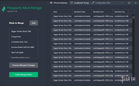 《霍格沃茨之遗》模组合并工具Mod Merger v0.8.1
