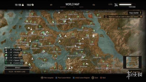 《巫师3次世代版》标出所有传送点MOD