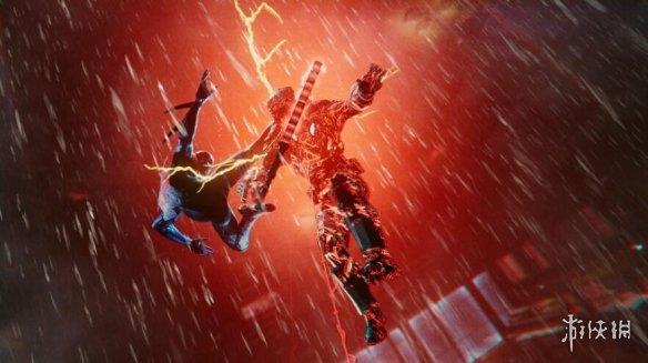 《漫威蜘蛛侠：重制版》带斗篷物理的2099战衣MOD