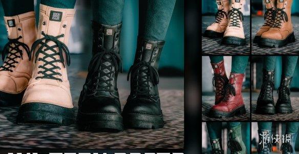 《赛博朋克2077》女V厚底登山靴MOD