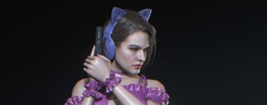 《生化危机3：重制版》吉尔粉红猫猫清凉比基尼MOD[仅支持旧版本]
