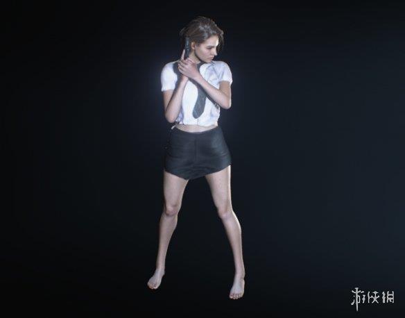 《生化危机3：重制版》吉尔校园装赤脚铅笔裙v1.1MOD[仅支持旧版本]