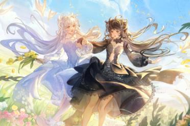 《天下3》首套可自动切换外观登场！携手闺蜜化身绝美双生花吧~