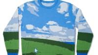 微软推出70美元丑毛衣 基于经典壁纸“蓝天白云草地”