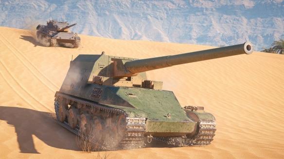《坦克世界》进阶轨迹“豹”I和五式3型炮战车