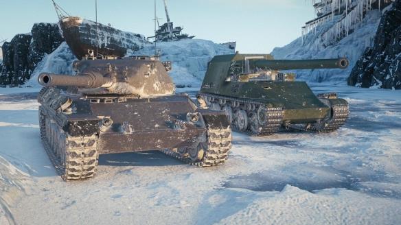 《坦克世界》进阶轨迹“豹”I和五式3型炮战车