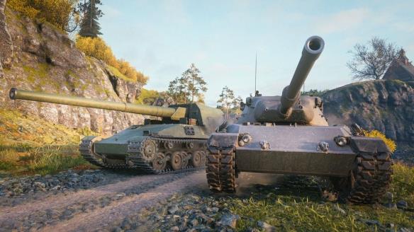 《坦克世界》进阶轨迹“豹”I和五式3型炮战车