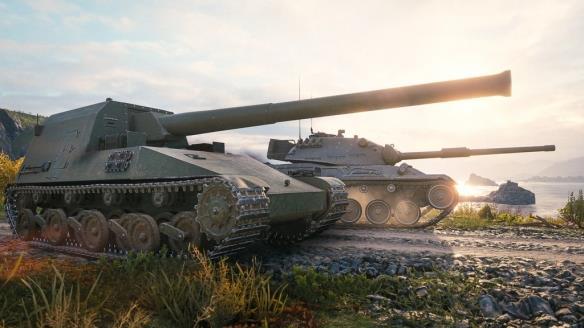 《坦克世界》进阶轨迹“豹”I和五式3型炮战车