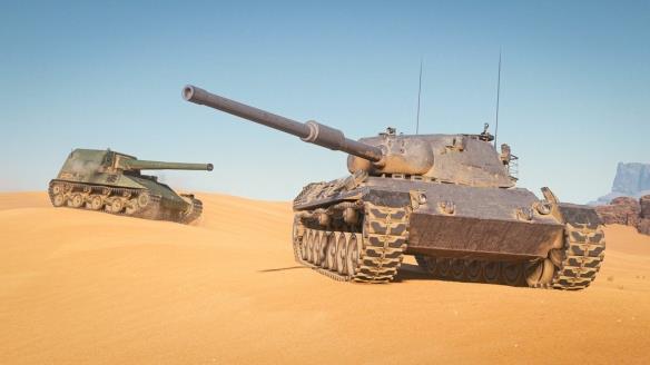 《坦克世界》进阶轨迹“豹”I和五式3型炮战车
