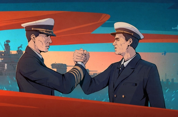 《战舰世界》组队征服战场,完成招募站作战任务!