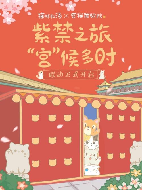《猫咪和汤》×宫猫体验馆奉旨撸猫主题店上线