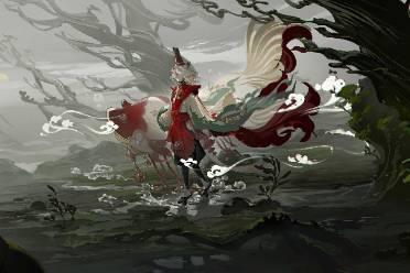 《阴阳师》晨晖惠比寿动态绘卷、召唤动画放映中