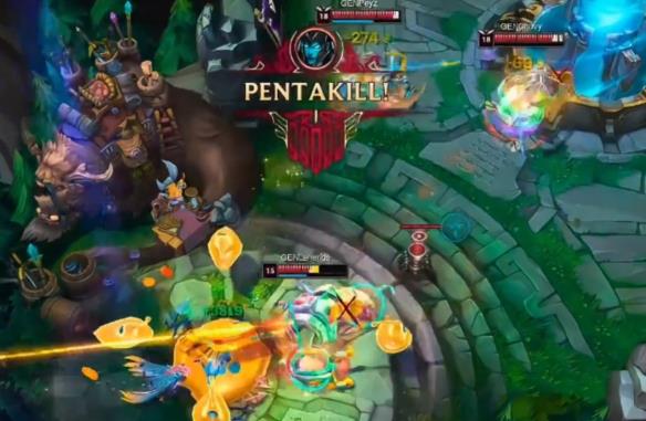 《英雄联盟》2024MSI决赛GEN虐泉五杀