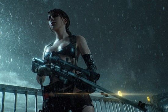 COSPLAY图赏：俄妹COS《合金装备5》静静 完美还原雨中湿身场景