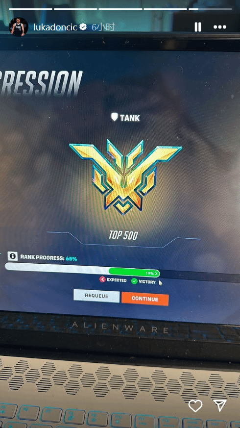 顶级天赋！NBA球星东契奇达成《OW2》500强成就