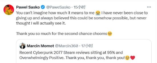 涅槃重生!《赛博朋克2077》Steam30天评价好评如潮