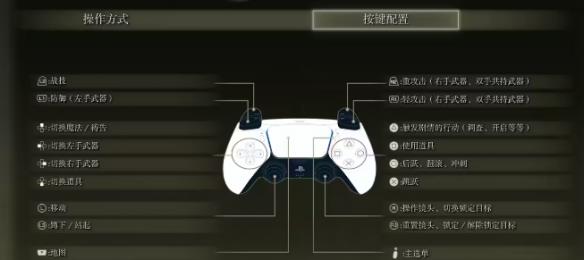 《艾尔登法环》手柄地图按键介绍