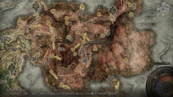 《艾尔登法环》全赐福地图一览