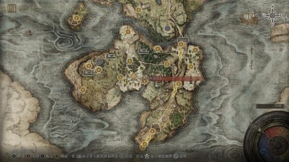 《艾尔登法环》全赐福地图一览
