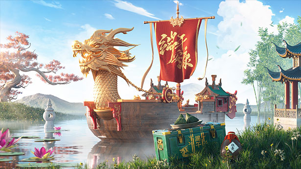 《坦克世界》驾驶坦克，欢庆端午！