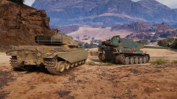 《坦克世界》AMX M4(1954)和百夫长 AX进阶轨迹