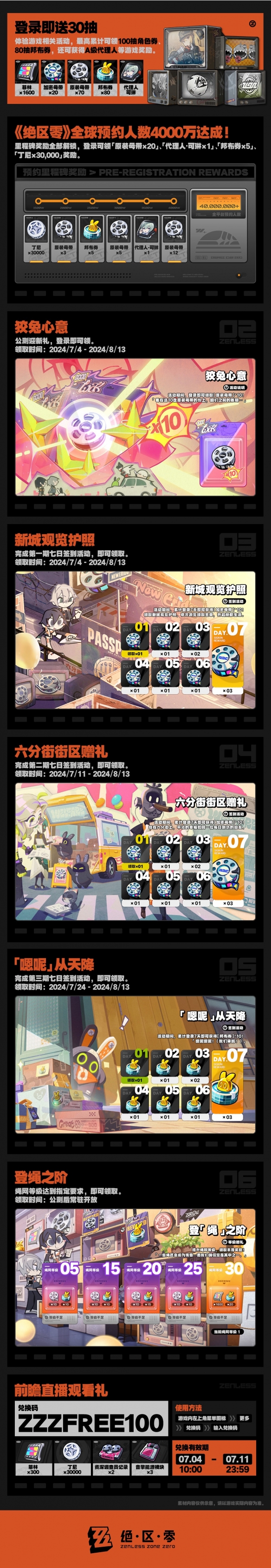 《绝区零》公测时间介绍