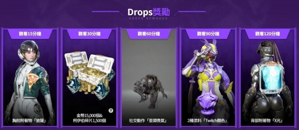 《第一后裔》Twitch掉宝奖励介绍