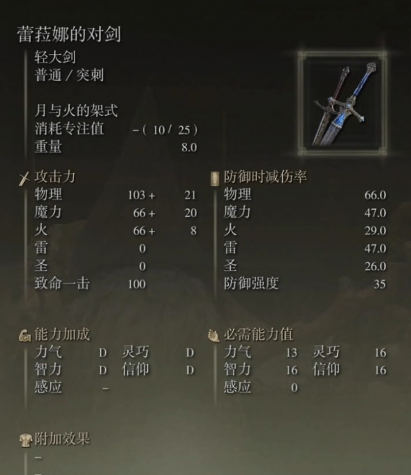 《艾尔登法环》dlc蕾拉娜双剑获取方法