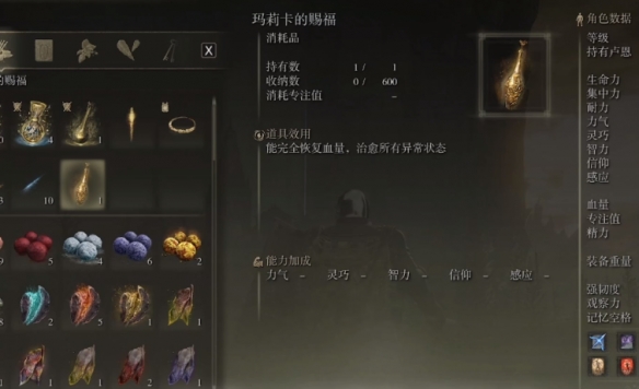 《艾尔登法环》玛丽卡的赐福介绍