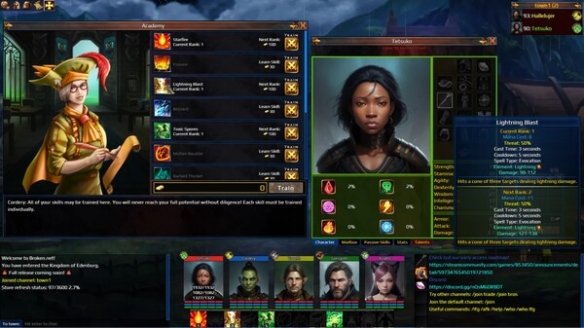 《Nevergrind Online》职业介绍