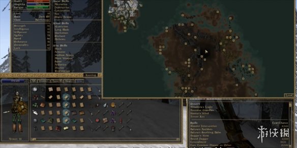 《上古卷轴3：血月》常用代码说明