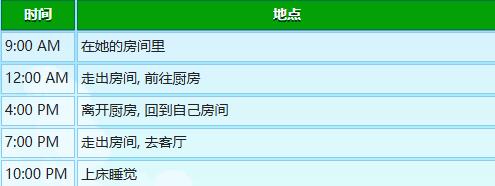 《星露谷物语》海莉行程图一览