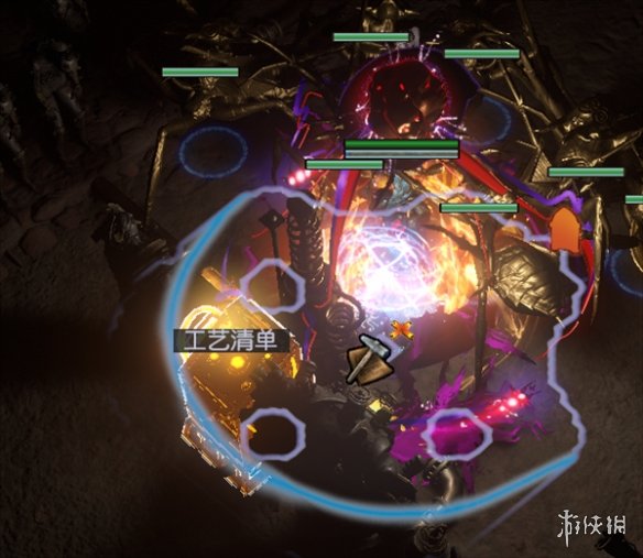 《流放之路》武器附魔工艺使用技能时触发法术方法