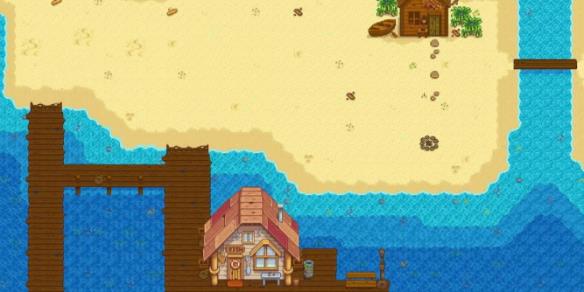 《星露谷物语》沙滩位置介绍